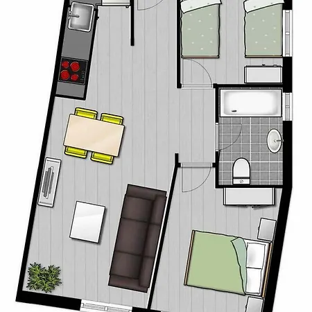 Apartment Apartamento Zarco *